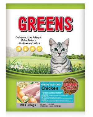 GREENS CAT FOOD CHICKEN 8kg